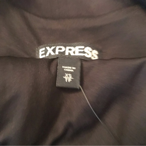 Express Sequin Art Deco Mini Dress Mesh Back Sz XS - Picture 5 of 5